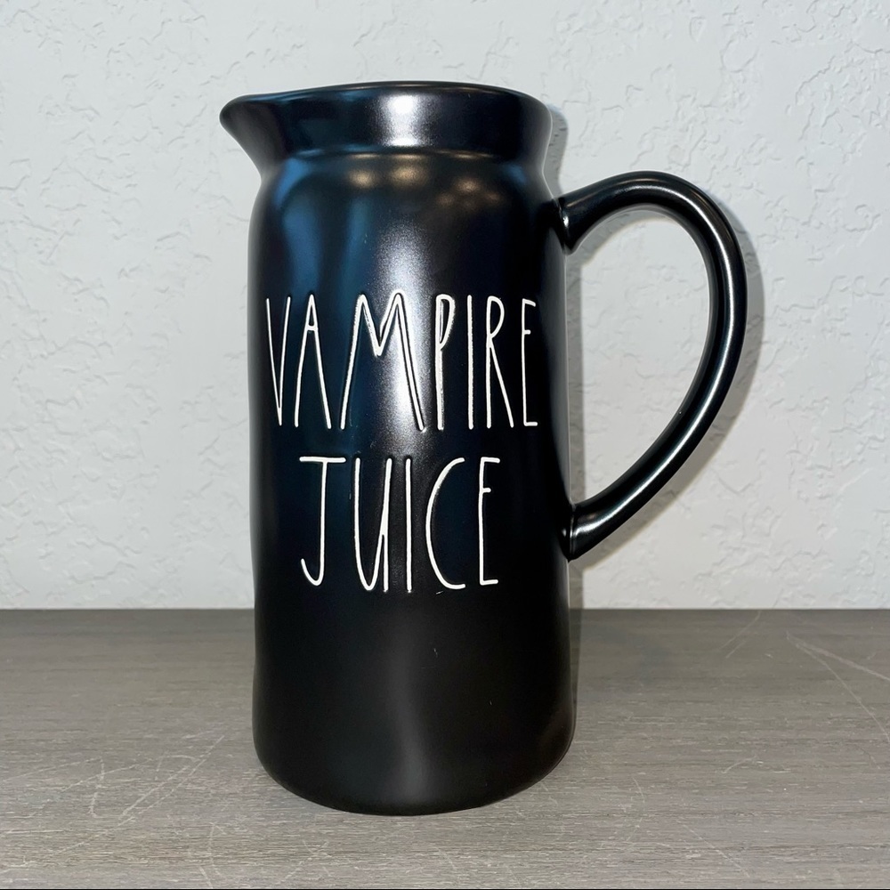 RAE Dunn VAMPIRE JUICE Pitcher